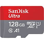 閃迪 128 GB MicroSDXC 微型 SD 卡，Class 10，UHS-1 U1